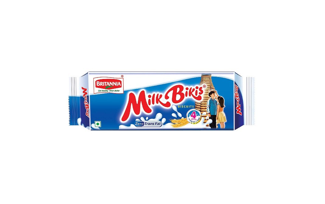Britannia Milk Bikis Biscuits    Pack  300 grams